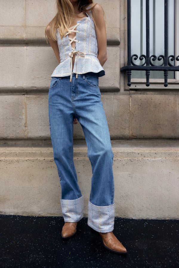 Narcisse Jeans in Atlantis