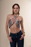Crop Top in Narcisse