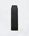 Elena Skirt in Black Mousseline