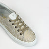 Sneakers Upcycled Ivory Brocade
