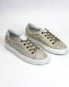 Sneakers Upcycled Ivory Brocade
