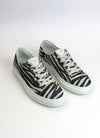 Sneakers Upcycled  Zebra Jacquard