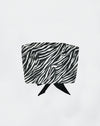 Bustier Zebra