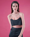 Gigi Black Crop Top