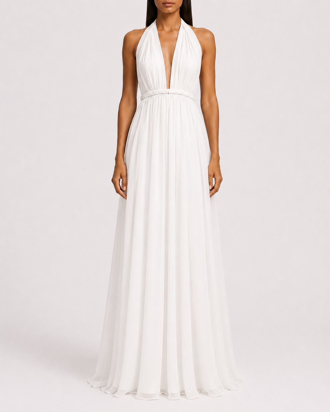 Calypso Dress in White