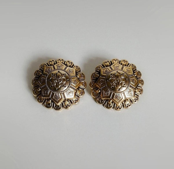 Couture Baroque Flowers earrings