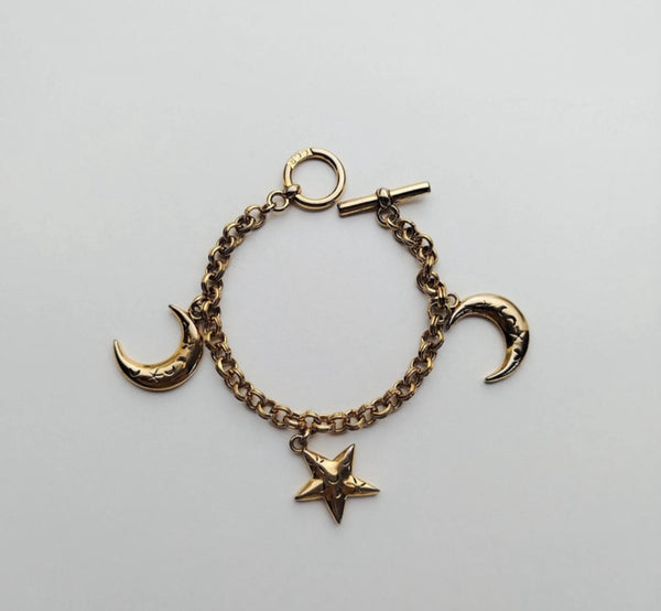 Gold Charms bracelet