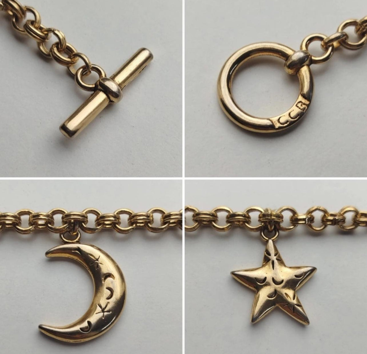 Gold Charms bracelet