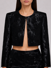 Louise Vest in Black Galant