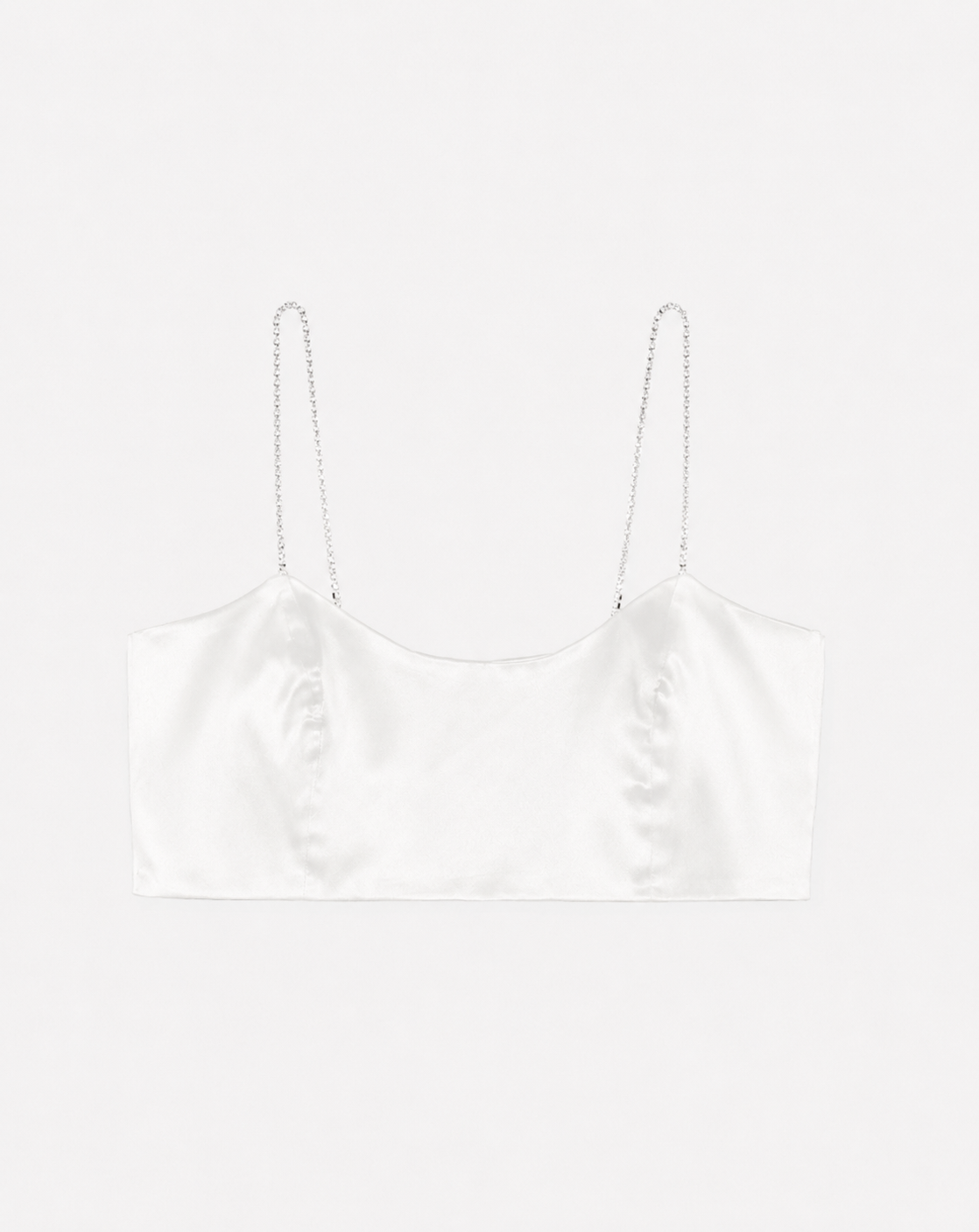 Gigi White Crop Top