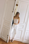 Narcisse White Jeans in Hemera