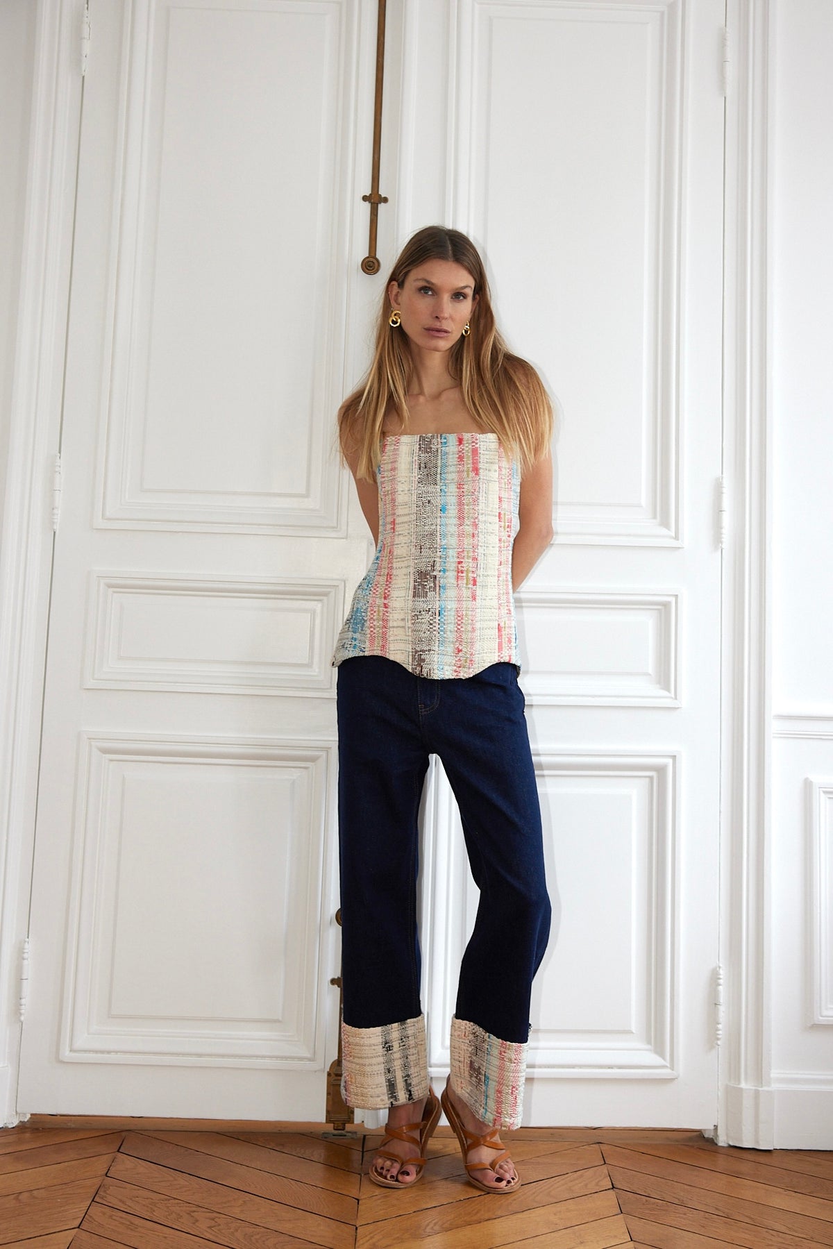 Narcisse Deep Blue Jeans in Hestia