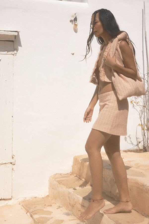 Mini Skirt in Rosima