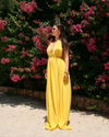Calypso Dress in Yellow
