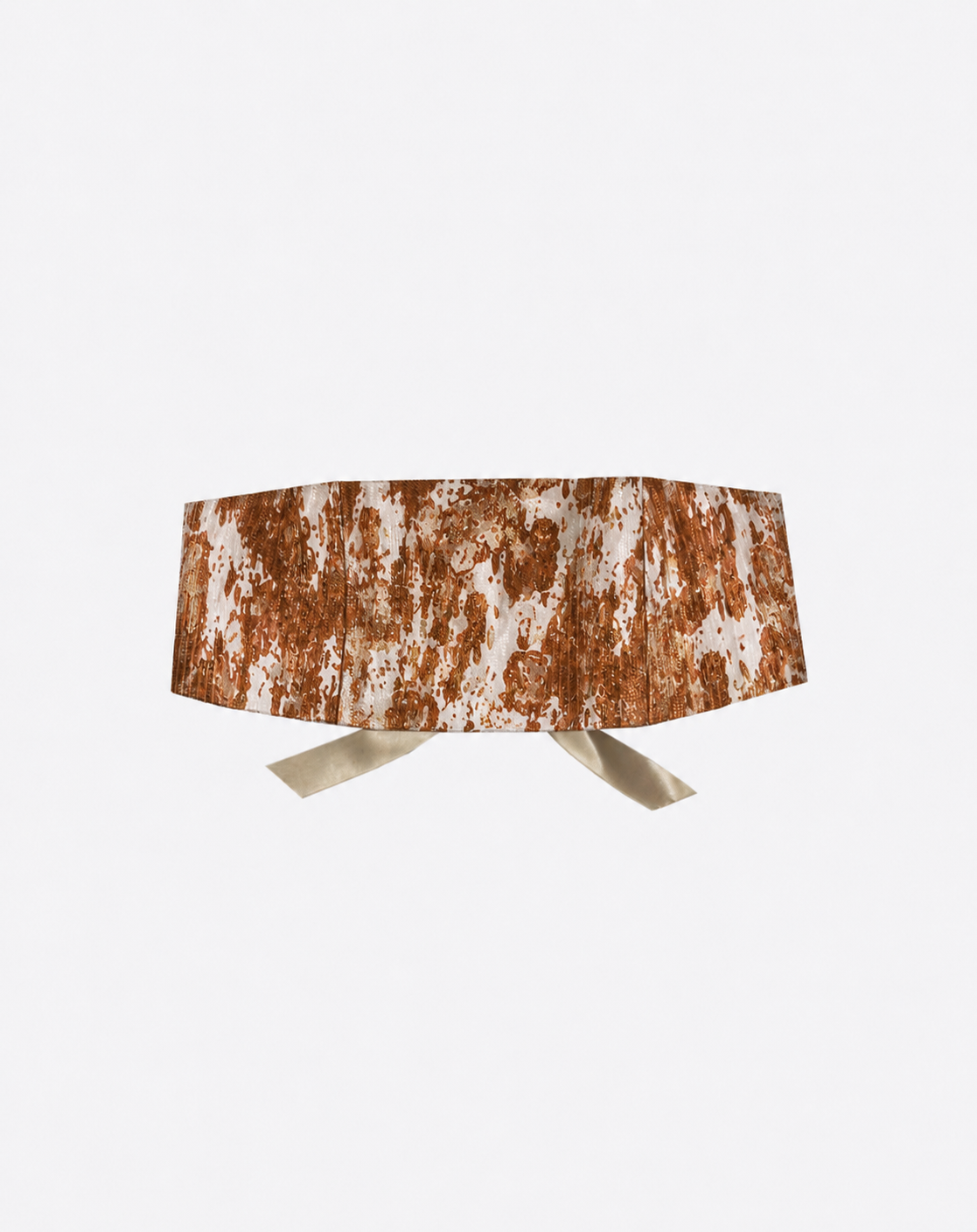 Angie Mini Bustier in  Bronze Camouflage