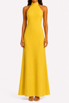 Joy Long Dress in Yellow
