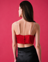 Gigi Red Crop Top