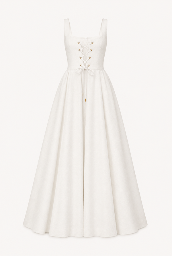 Ariane Long Dress in Hera