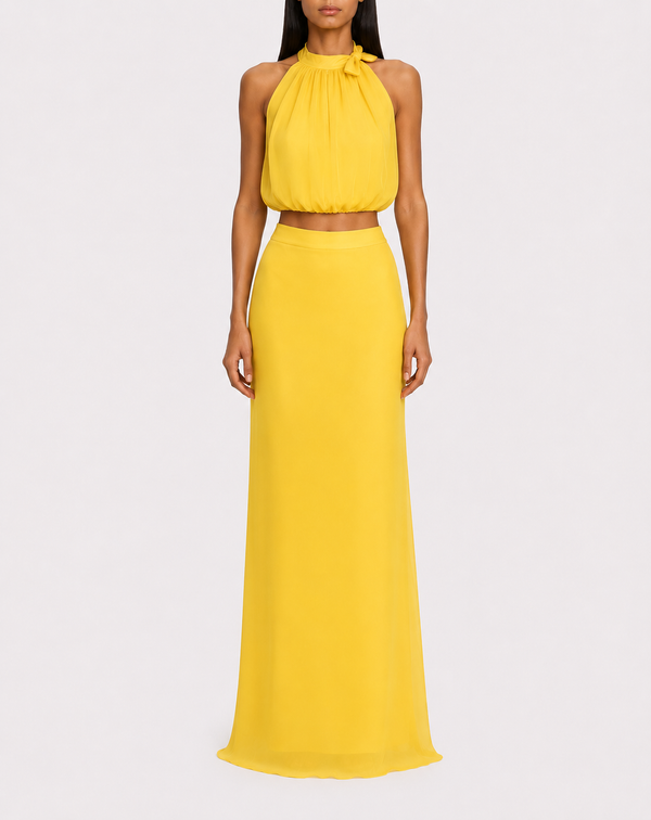 Elena Skirt in Yellow