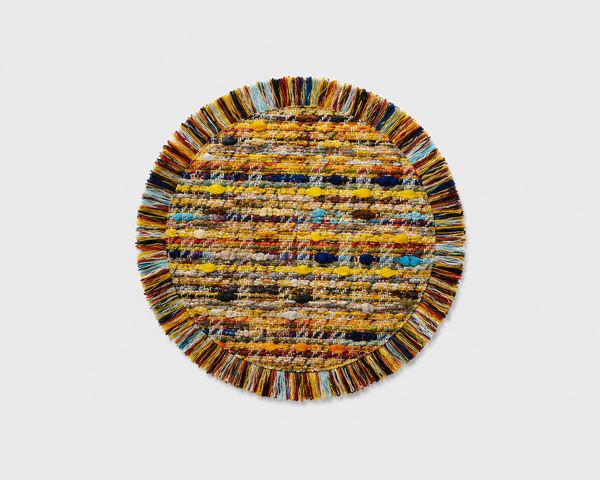 Rounded Placemat in Saint Tropez
