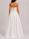 Mirage Long Dress in Diamant