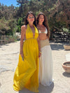Calypso Dress in Yellow