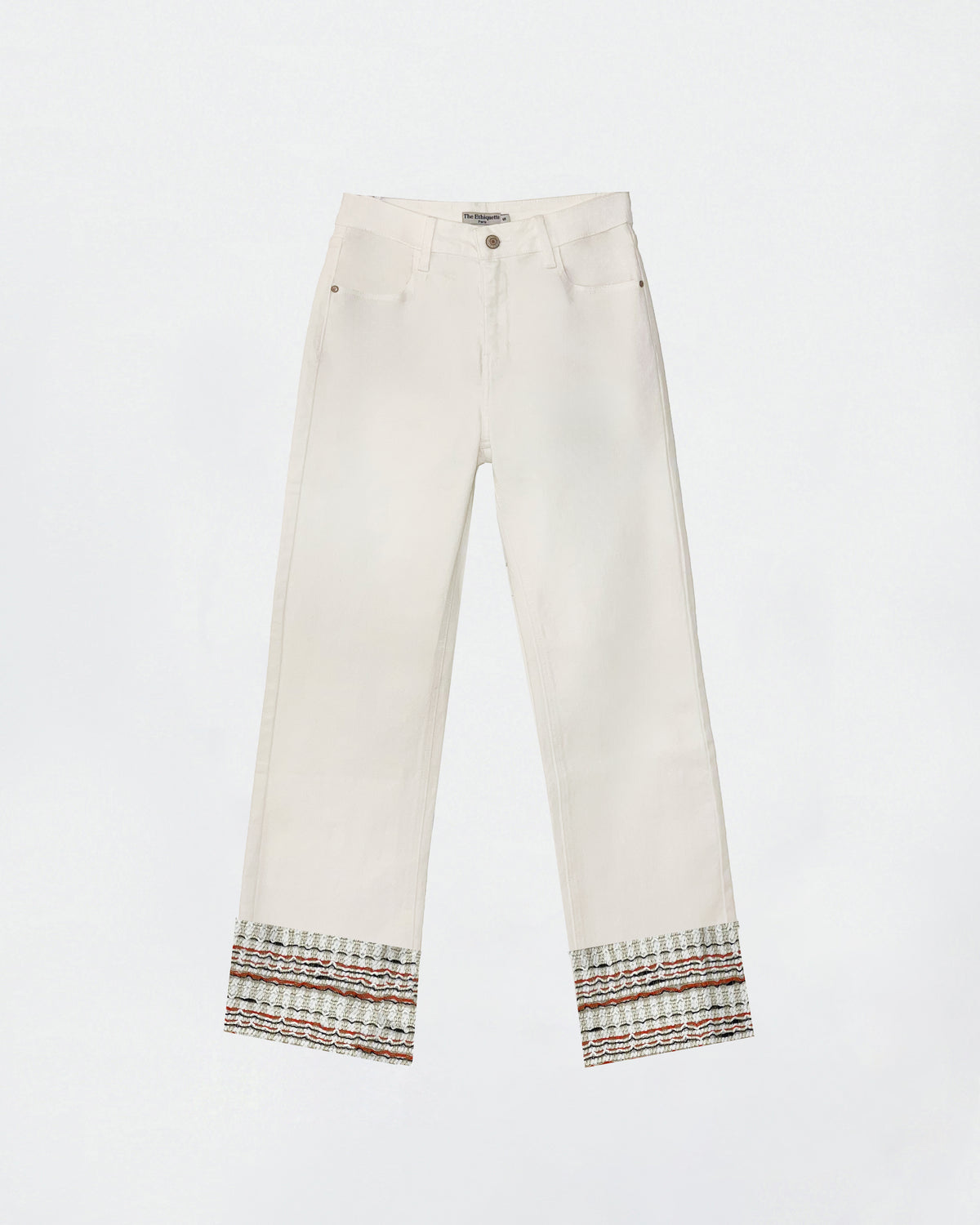 Narcisse White Jeans in Hemera