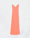 Robe longue Jenna en Corail