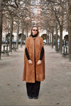 Long Cape in Camel Galant
