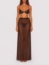 Elena Skirt in Brown