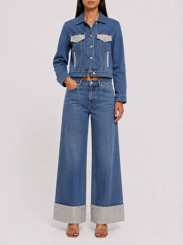 Narcisse Jeans in Atlantis
