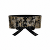 Angie Mini Bustier in Black Camouflage