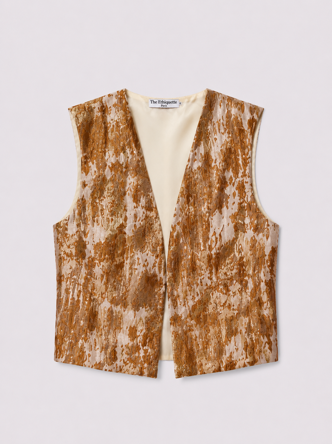 Comporta Vest in Bronze Camouflage