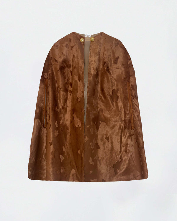 Cape in Camel Galant