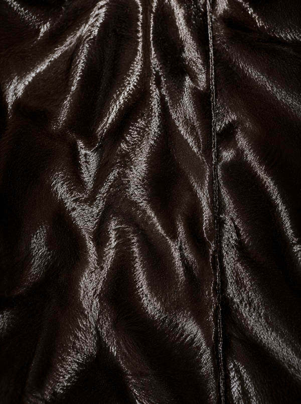 Louise Vest in Chocolate Galant