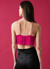 Gigi Fuschia Crop Top