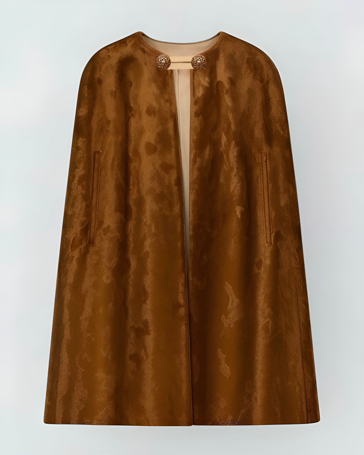Long Cape in Camel Galant