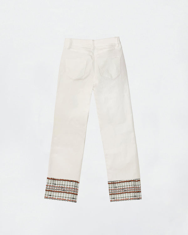 Narcisse White Jeans in Hemera