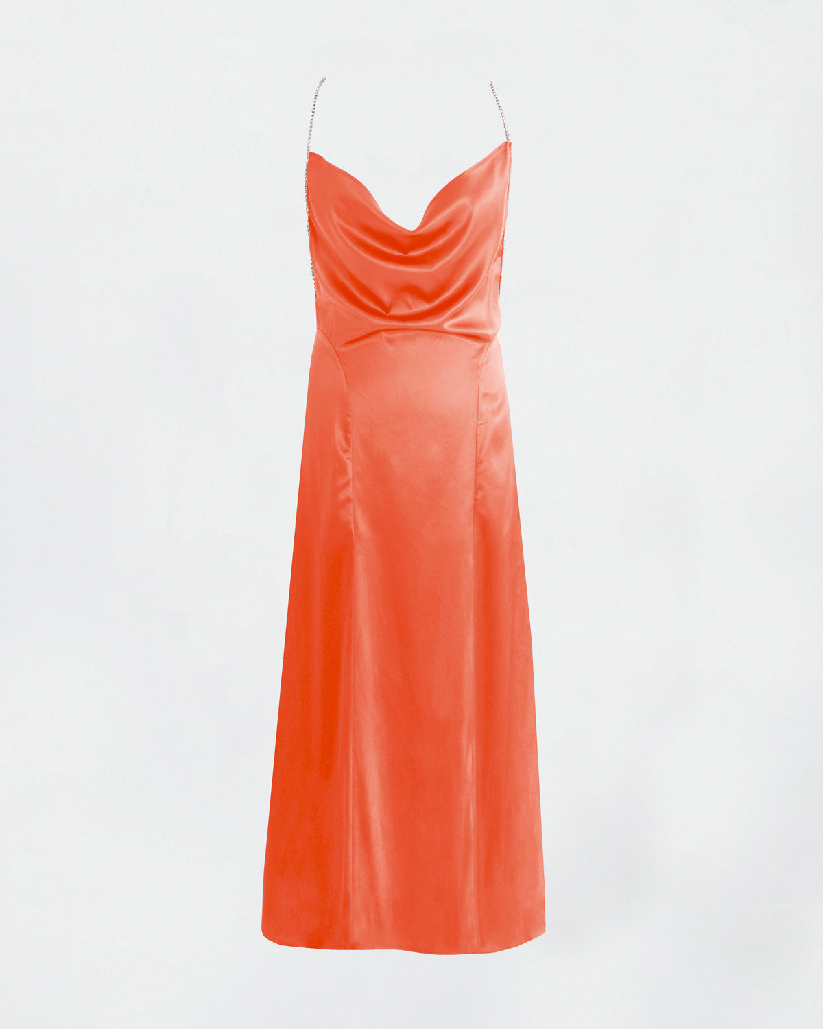 Jenna Long Dress in Corail