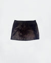 Mini Skirt Charli in Chocolate Galant