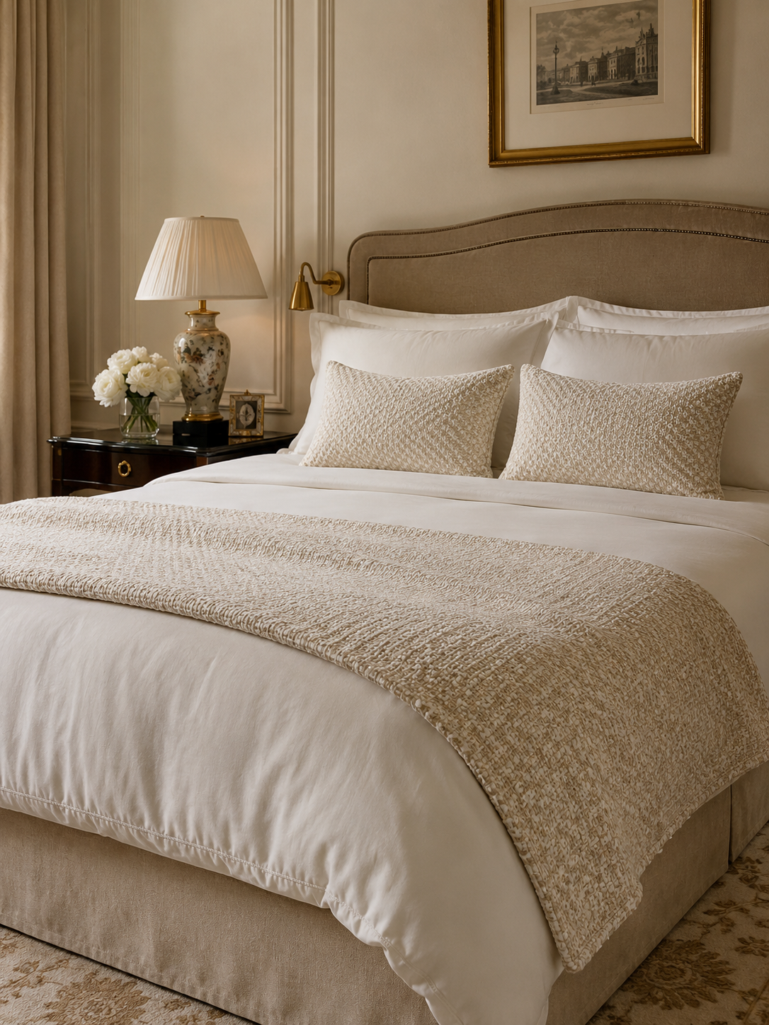 Cushion Cover in Chantilly
