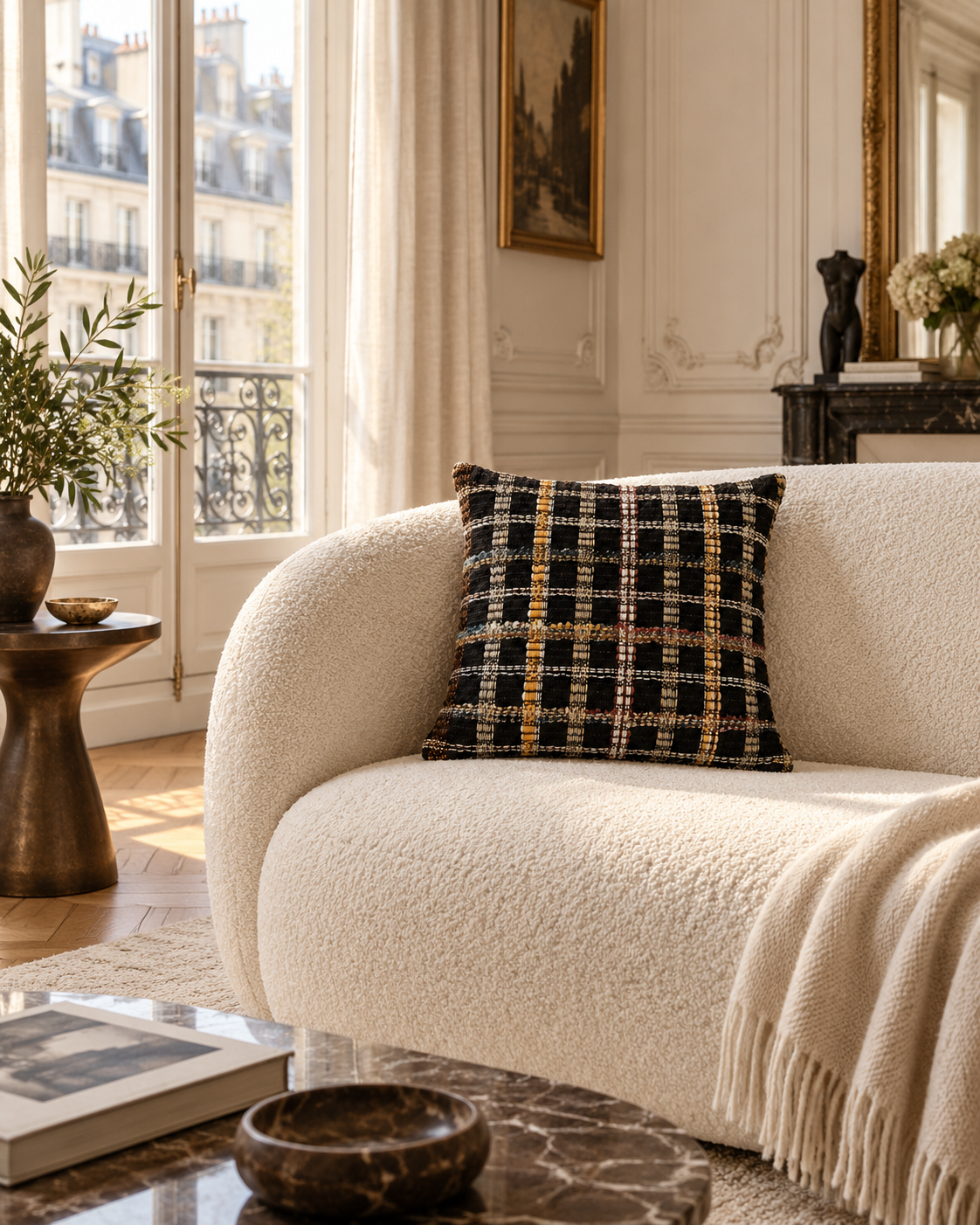 Cushion Cover in Paris 40x40