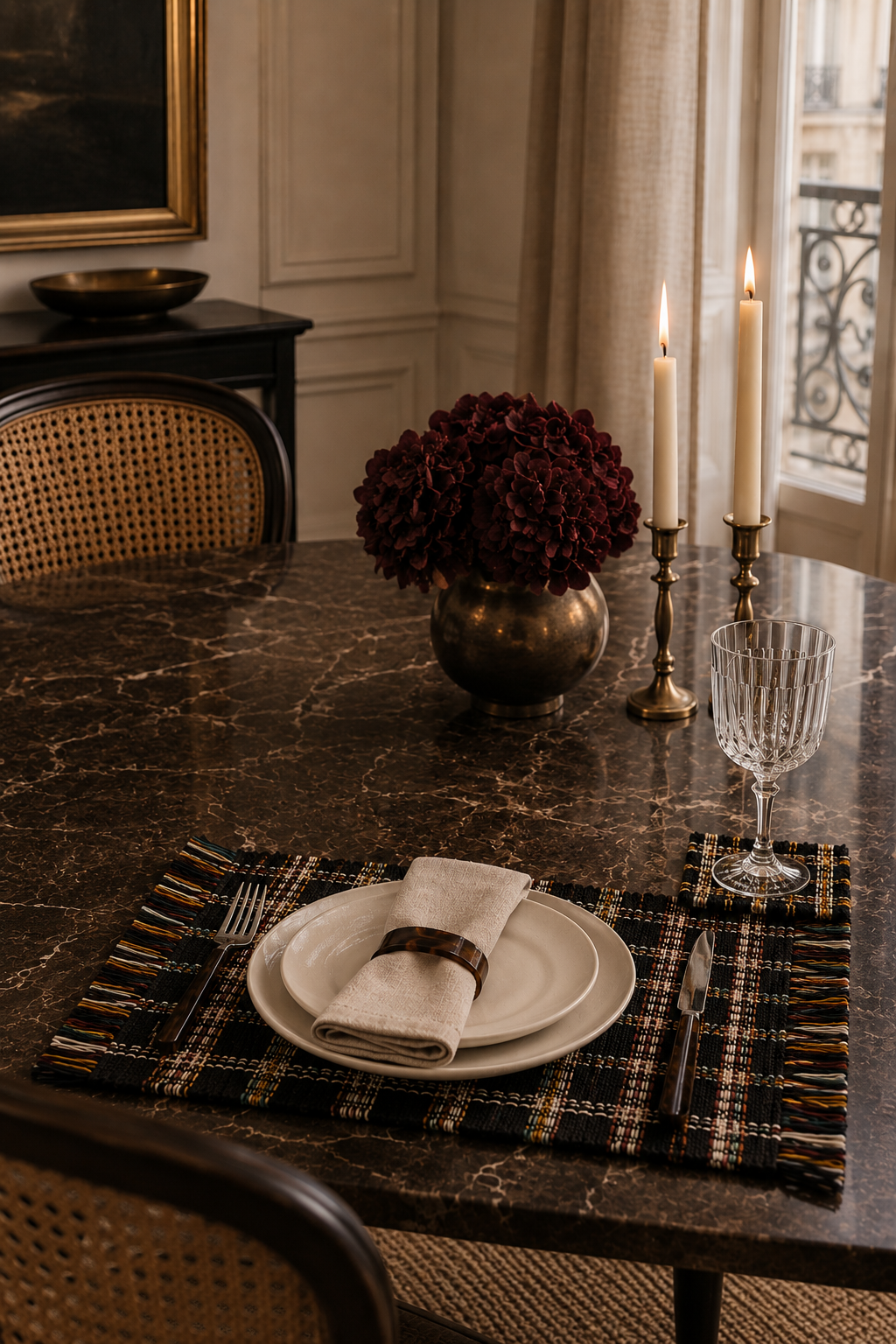 Rectangular Placemat in Paris