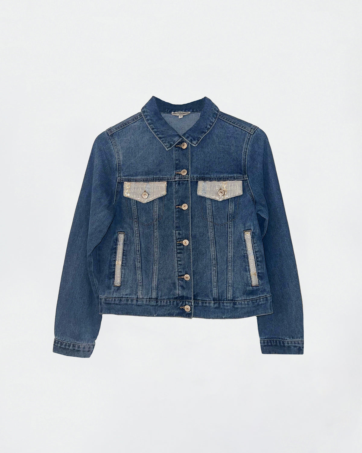 Olimpia Blue Jeans Jacket in Atlantis