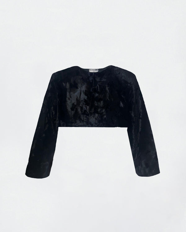 Louise Vest in Black Galant