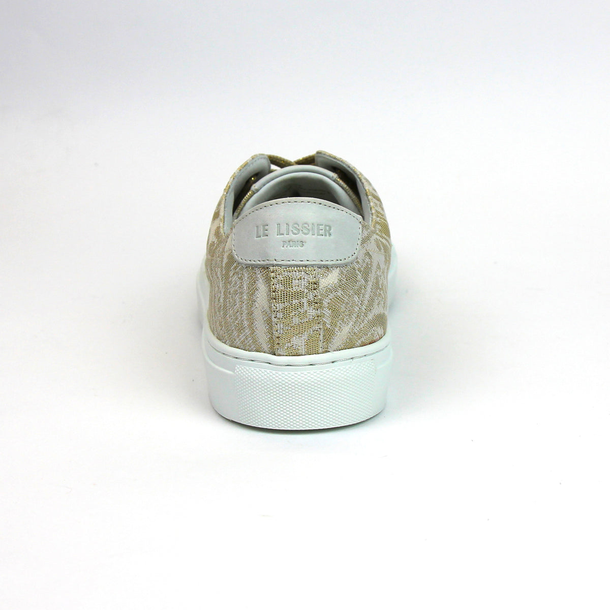 Sneakers Upcycled Ivory Brocade